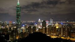 台北101と市街地の夜景（アイキャッチ）