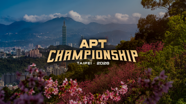 APT Championship Taipei 2026 Official Banner