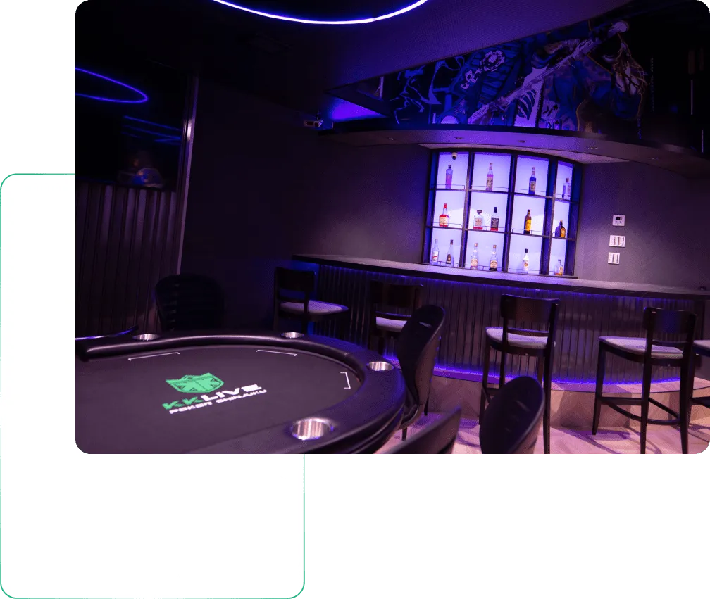 KKLIVE POKER 新宿店 店内写真