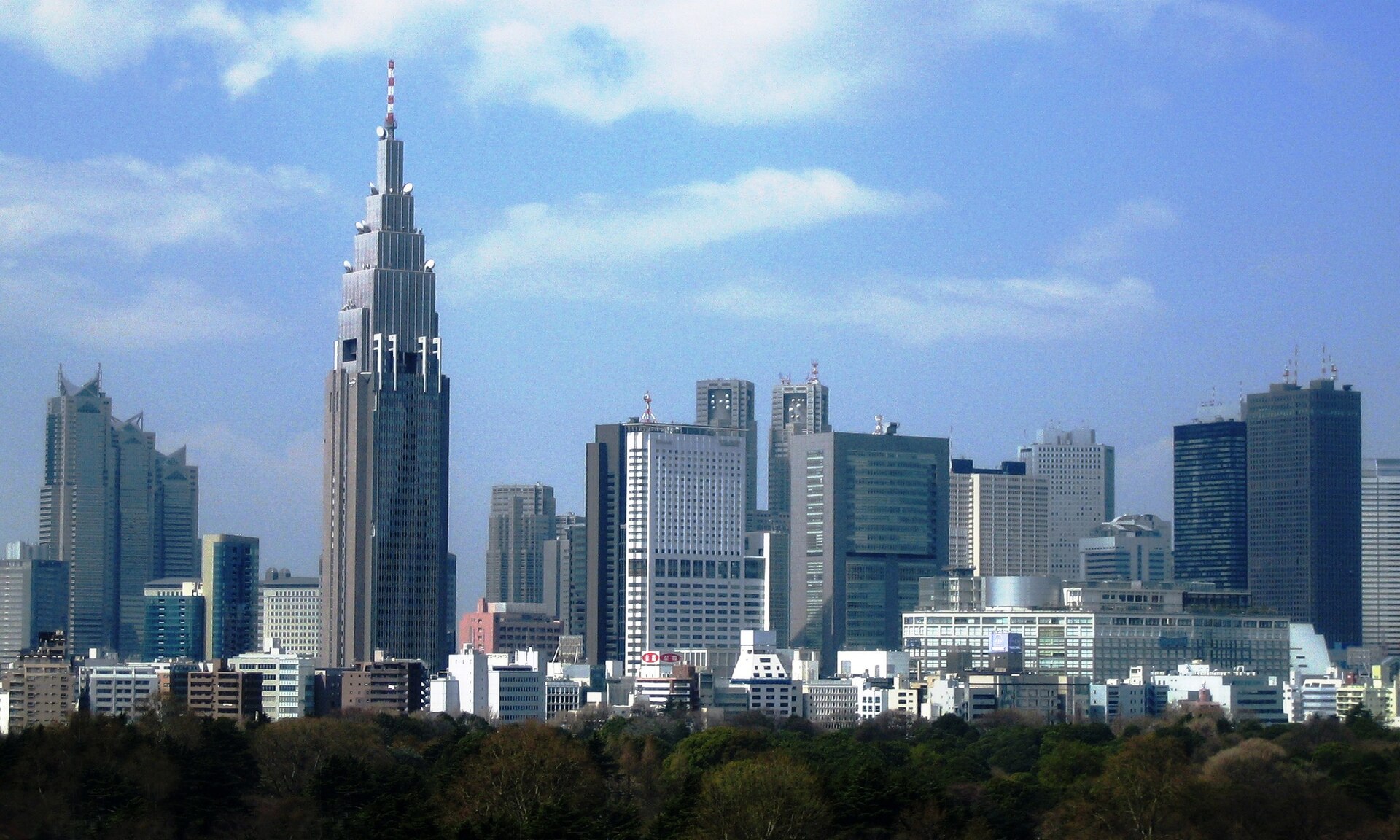 JOPT東京会場エリア・新宿の高層ビル群