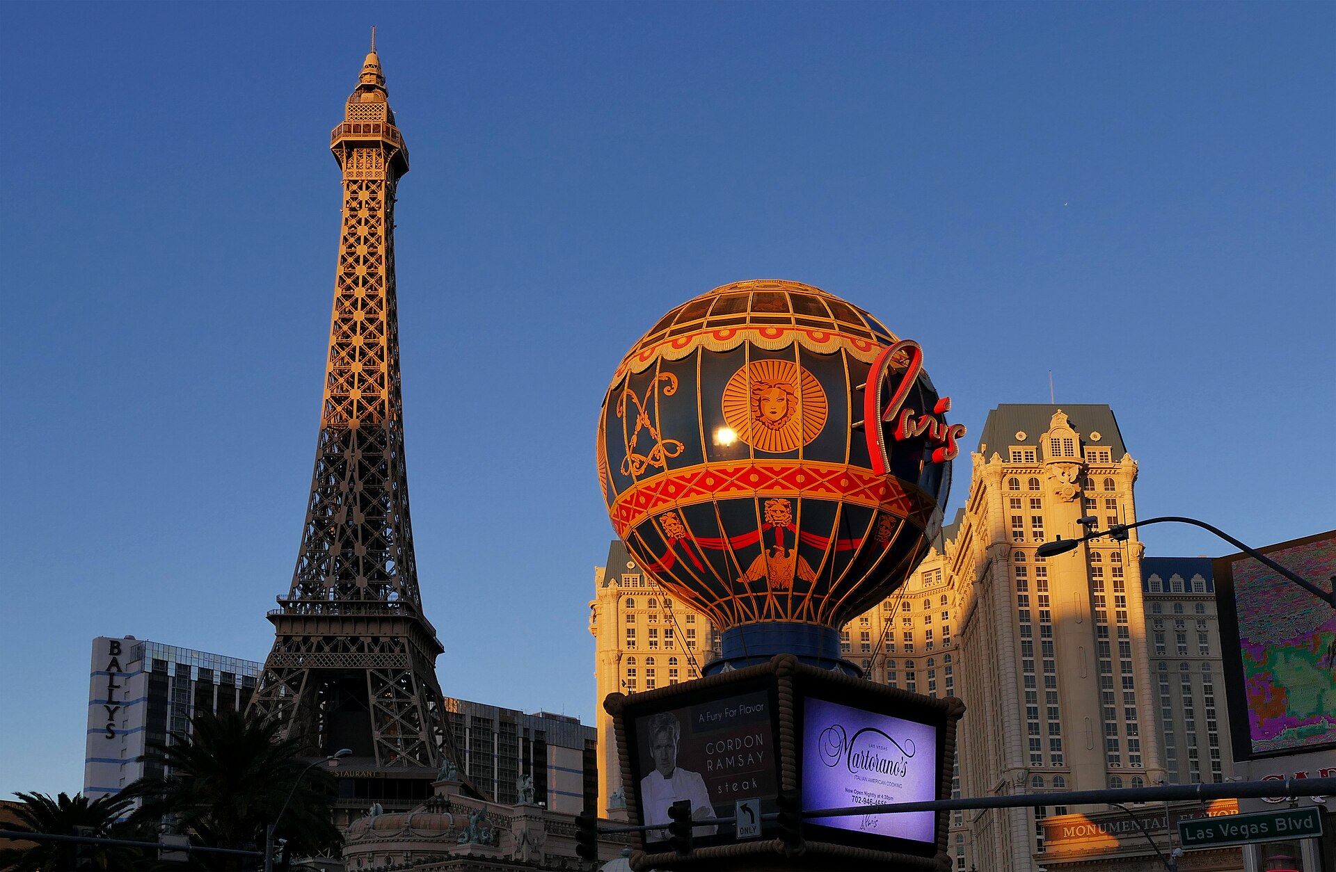 米国ラスベガスのParis Las Vegas