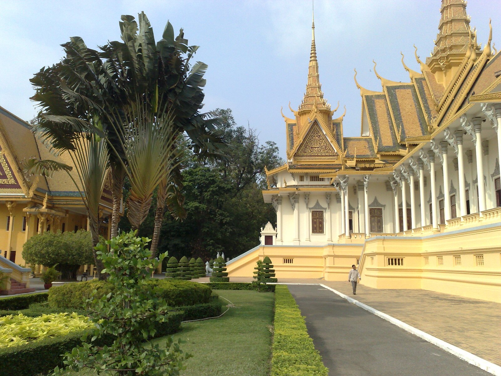 WPT Cambodia開催地プノンペンの王宮