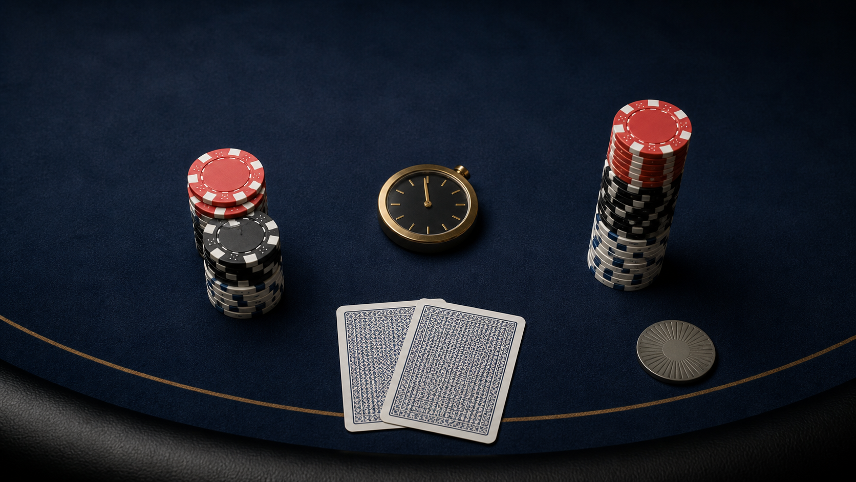 ポーカートーナメントのレイトレジを20BBと30BBで比較するチップとタイマー