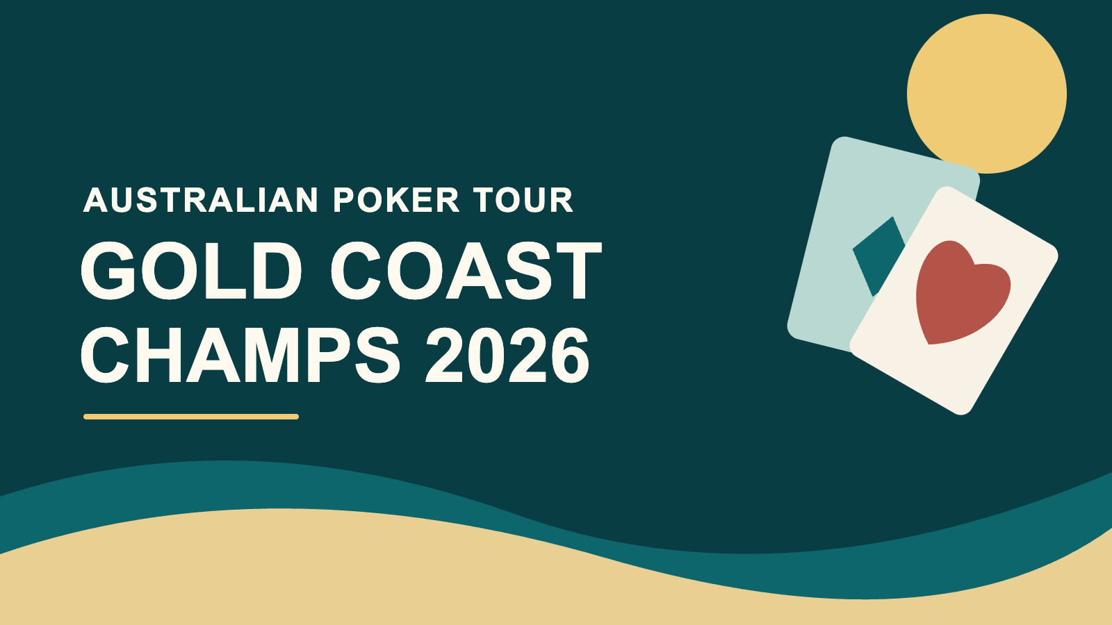 Australian Poker Tour Gold Coast Champs 2026｜11月27日開幕・会場と発表状況