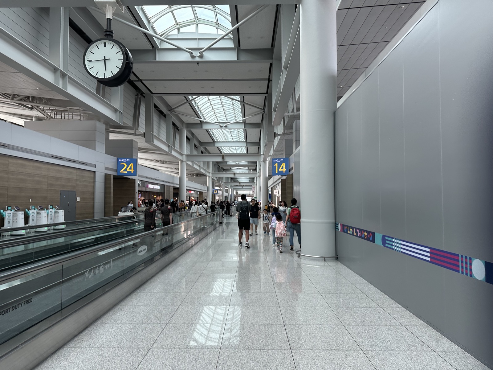 仁川国際空港第1ターミナルの様子(2023年撮影)