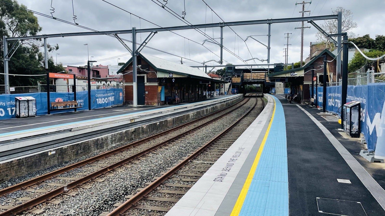 2022年のHurlstone Park駅