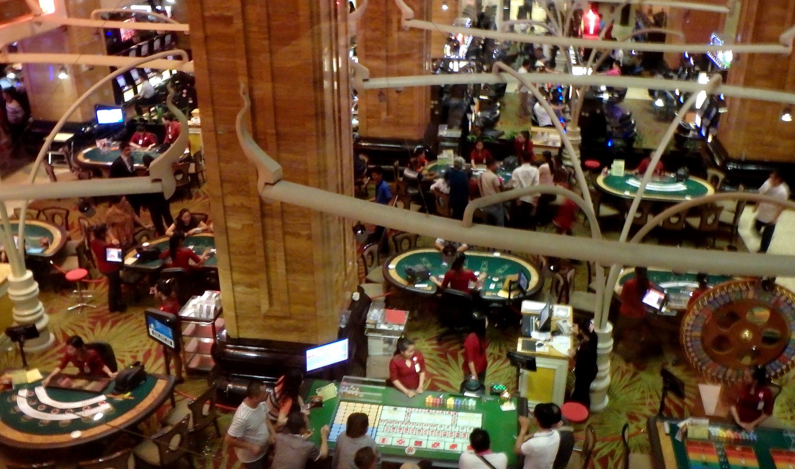2013年のNagaWorldのゲームフロア
