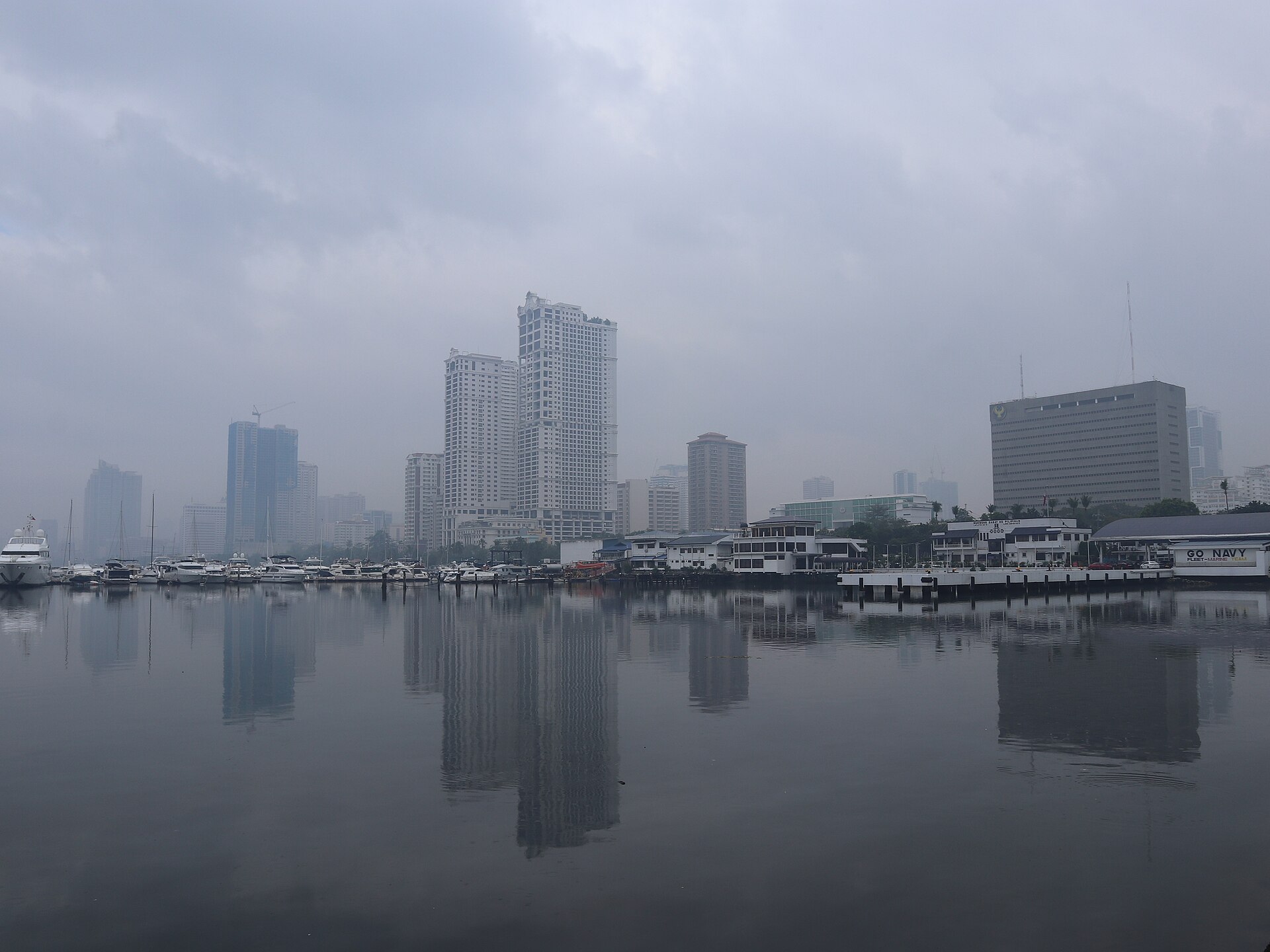 GOP Manila開催地のマニラ湾周辺